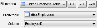 DTM Data Generator: from table fill method