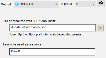 DTM Data Generator: by JSON document data generation method