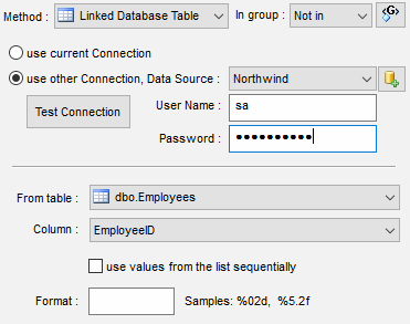 DTM Data Generator: From linked table data generation method